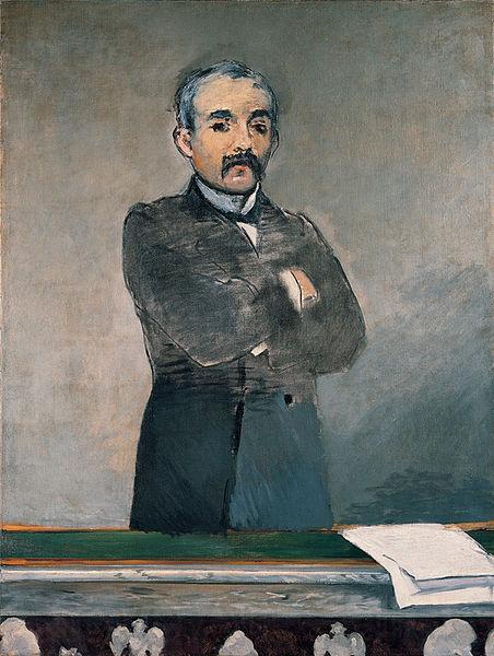 Edouard Manet Portrait of Georges Clemenceau